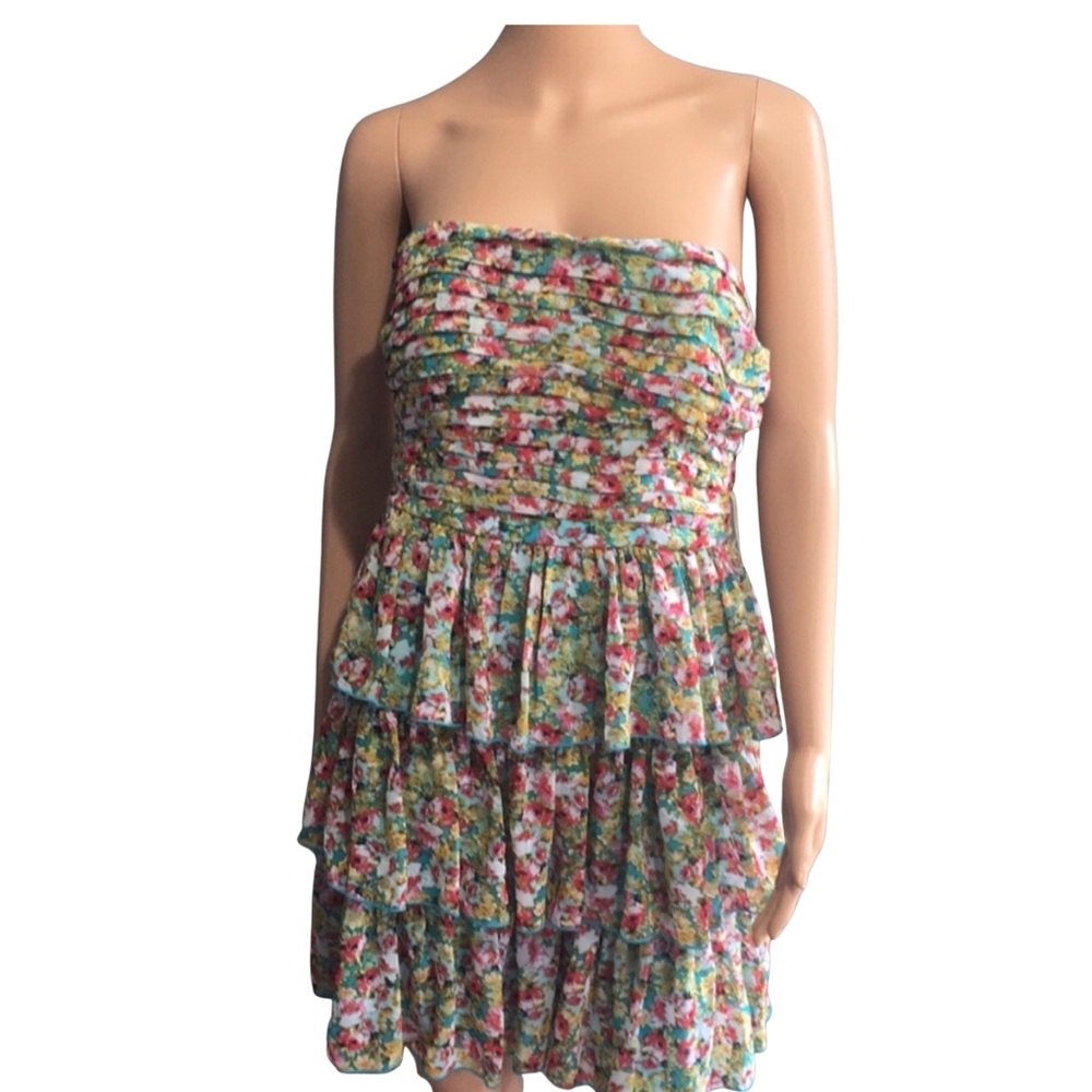 💥NWT- Jodi Kristopher Strapless Dress - Picture 5 of 7